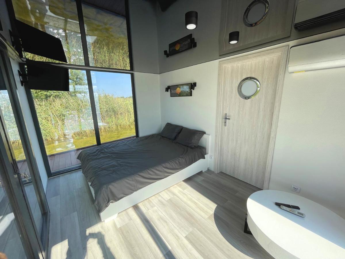 Boathousing - Apartament Na Wodzie, Dom Plywajacy, Lodz, Luksusowy Apartament Myślibórz المظهر الخارجي الصورة