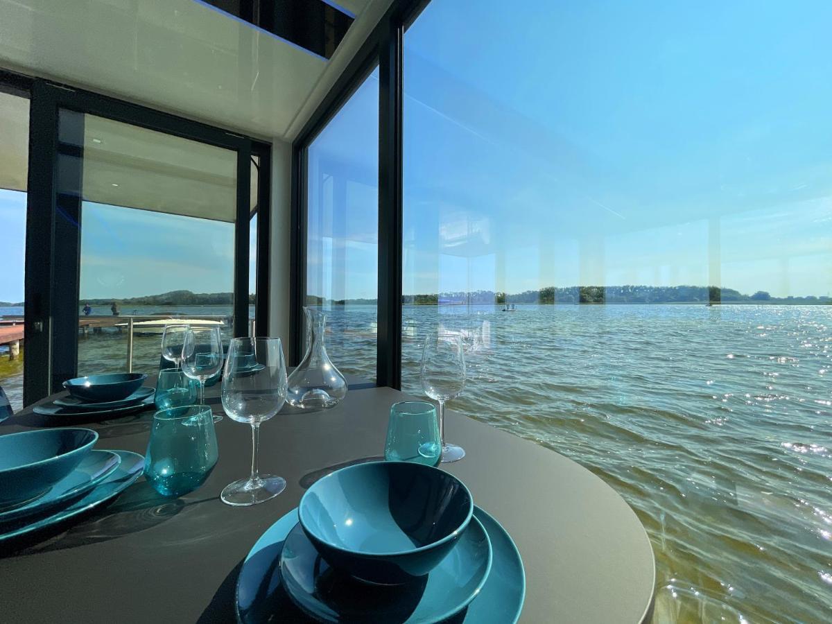 Boathousing - Apartament Na Wodzie, Dom Plywajacy, Lodz, Luksusowy Apartament Myślibórz المظهر الخارجي الصورة