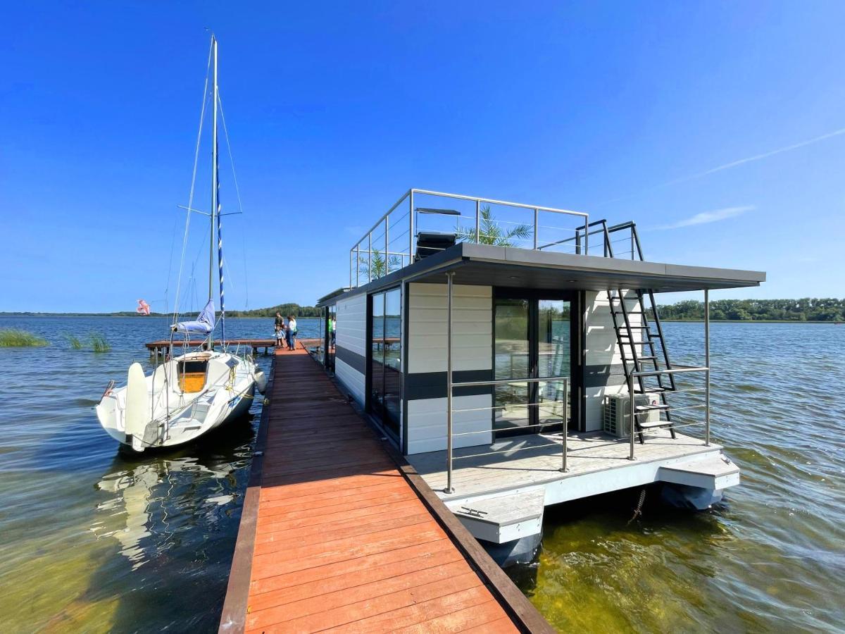 Boathousing - Apartament Na Wodzie, Dom Plywajacy, Lodz, Luksusowy Apartament Myślibórz المظهر الخارجي الصورة