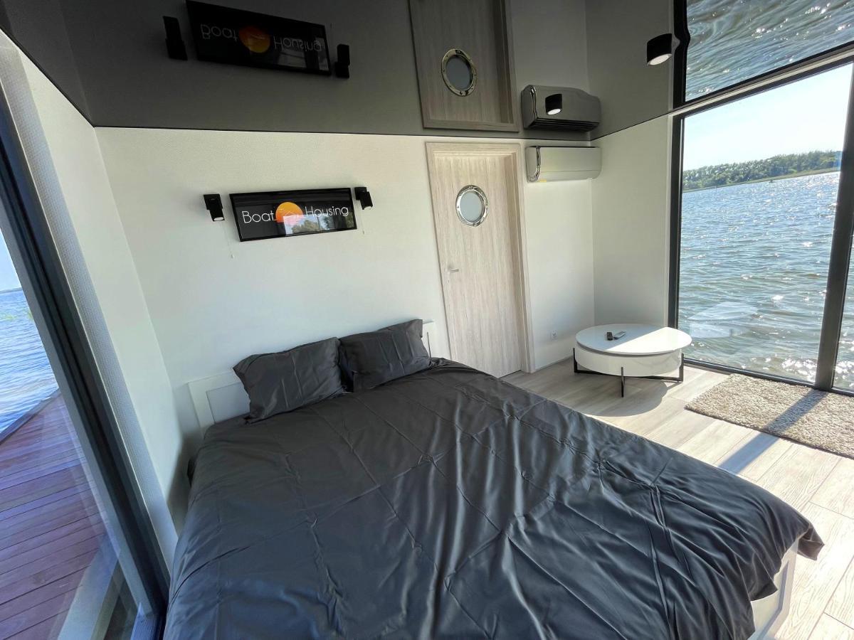 Boathousing - Apartament Na Wodzie, Dom Plywajacy, Lodz, Luksusowy Apartament Myślibórz المظهر الخارجي الصورة