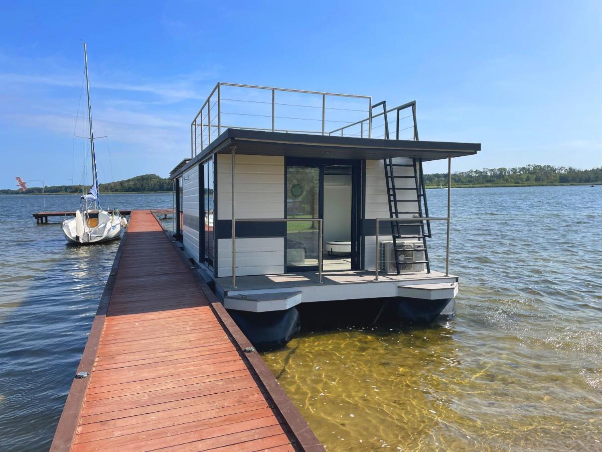 Boathousing - Apartament Na Wodzie, Dom Plywajacy, Lodz, Luksusowy Apartament Myślibórz المظهر الخارجي الصورة